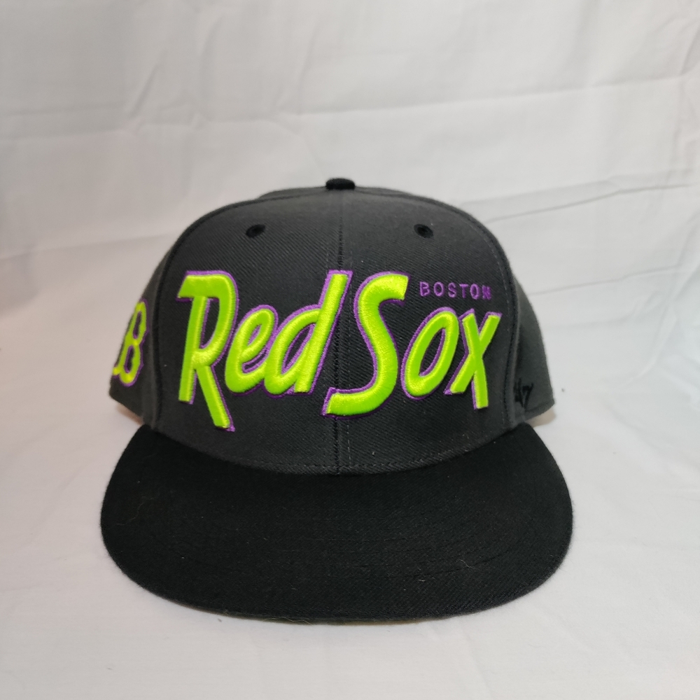 neon Boston Red Sox snapback